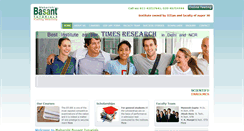 Desktop Screenshot of maharishibasanttutorials.com